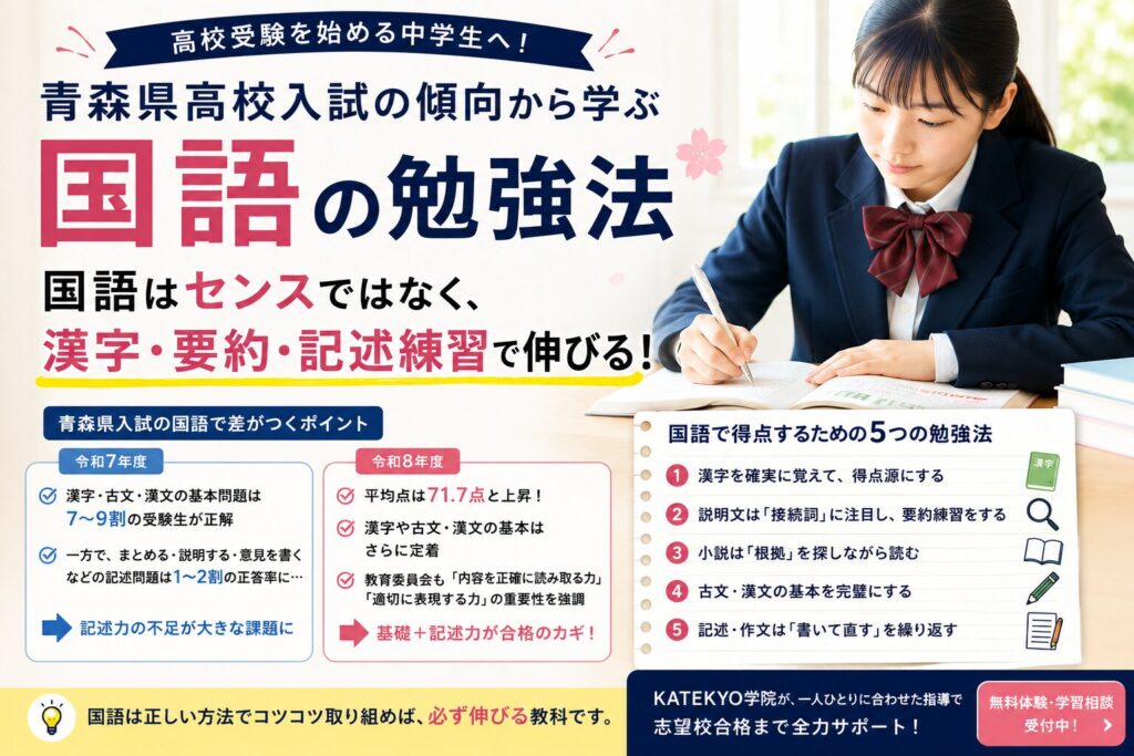 国語の勉強法